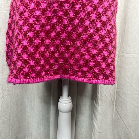 Zara Dress Woman’s Size Small Dark light pink dress mini dress 80s with pockets - Picture 7 of 8